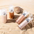 4 Colors Vegan Golden Shimmer Oil Bronzer Highlighter